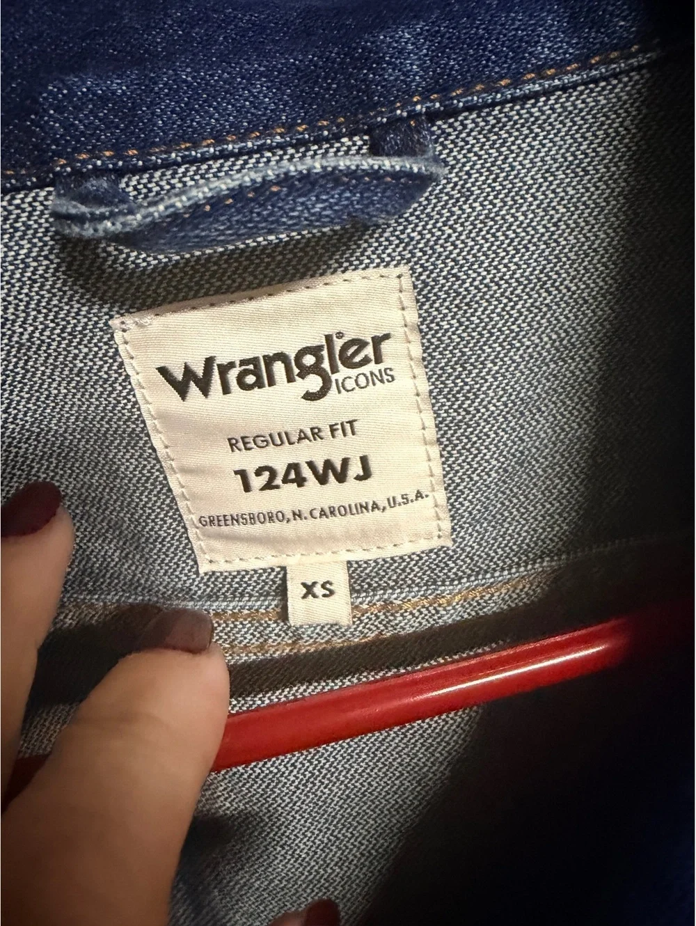 Wrangler Icons Regular Fit Denim Jacket XS